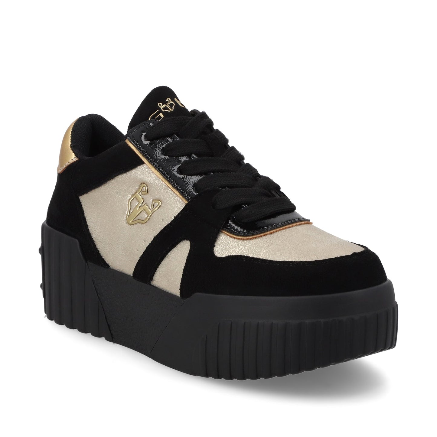 Tenis Negro Mujer 13144