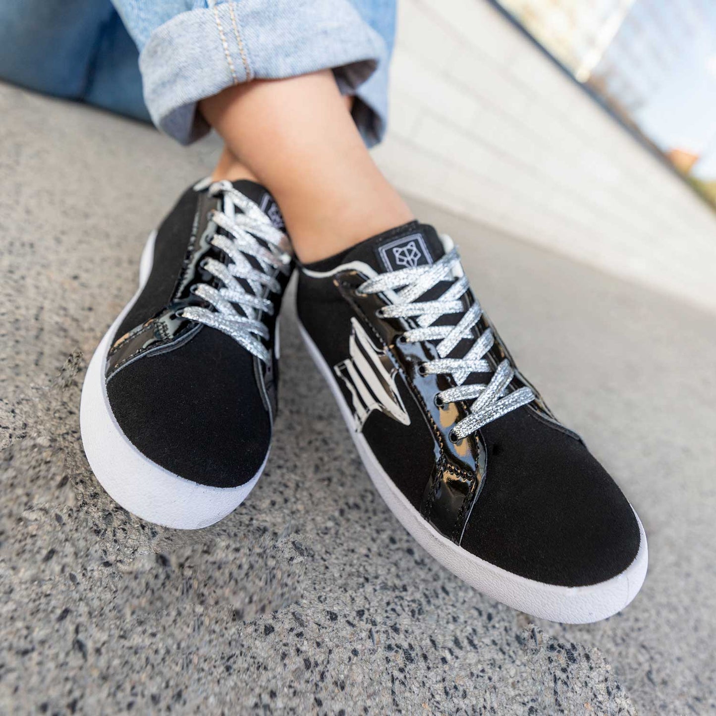 Tenis Negro Mujer 38550