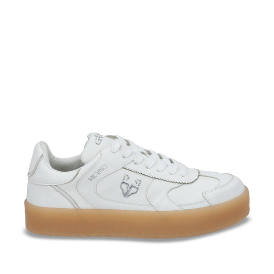 Tenis Plano Blanco Mujer 53741