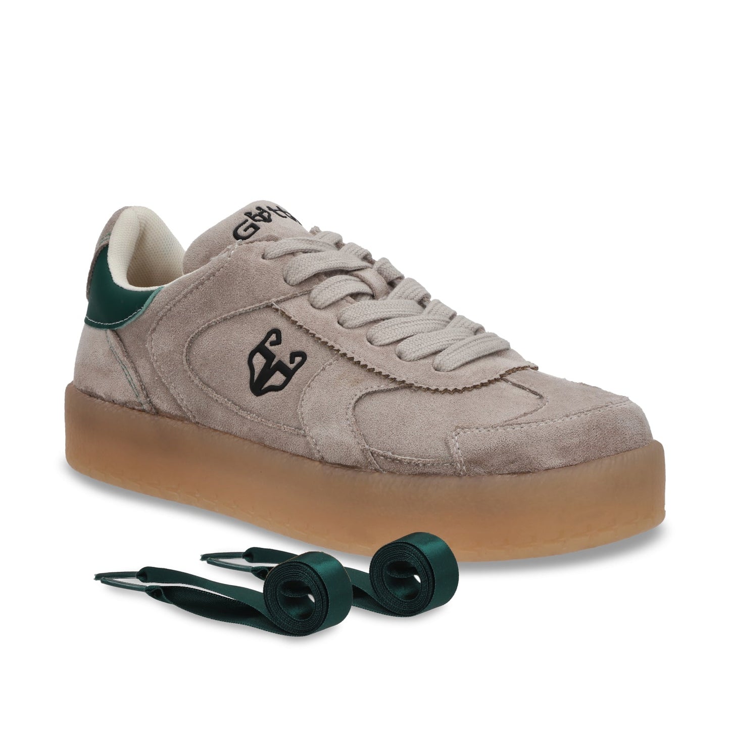 Tenis Plano Gris Mujer 53741