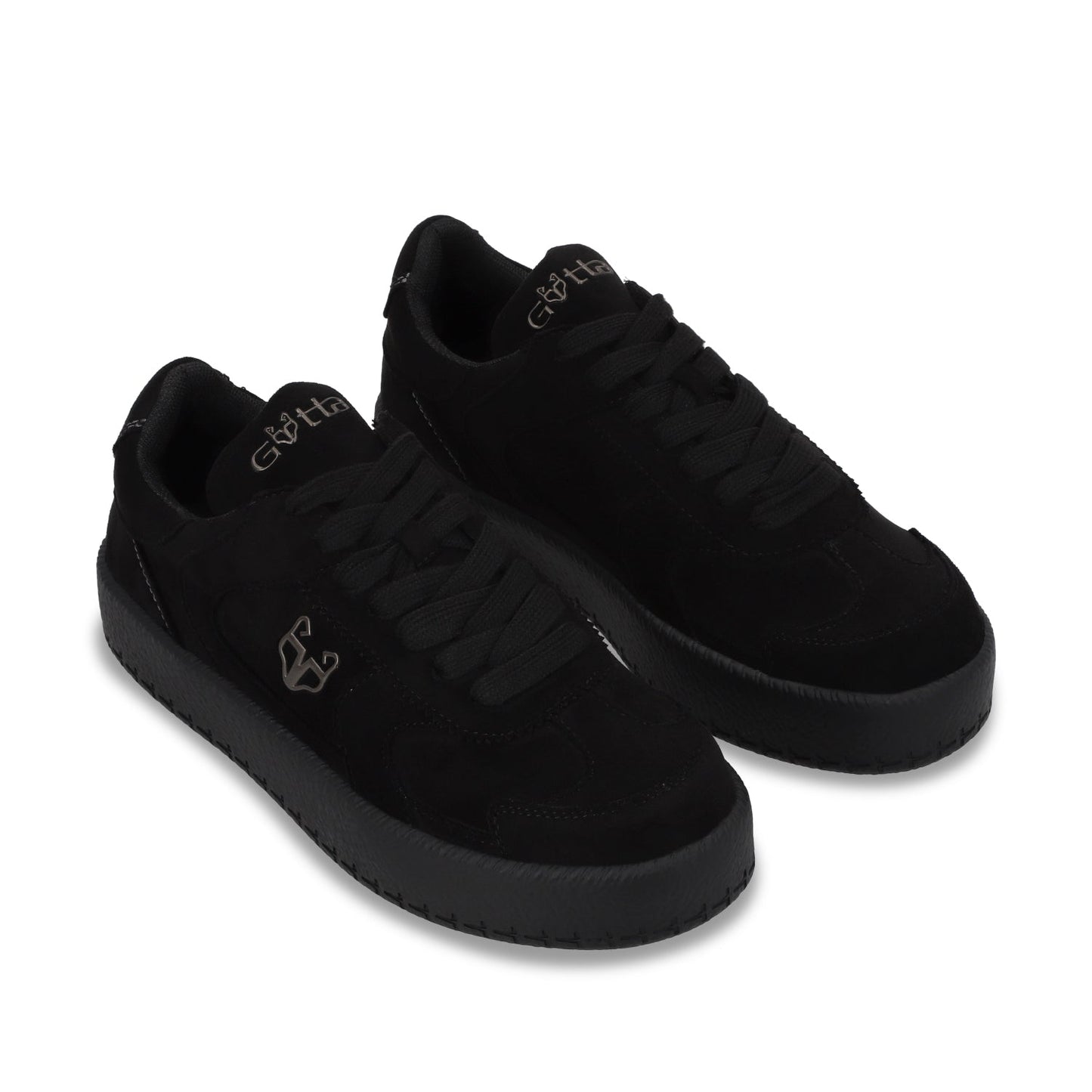Tenis Plano Negro Mujer 53741
