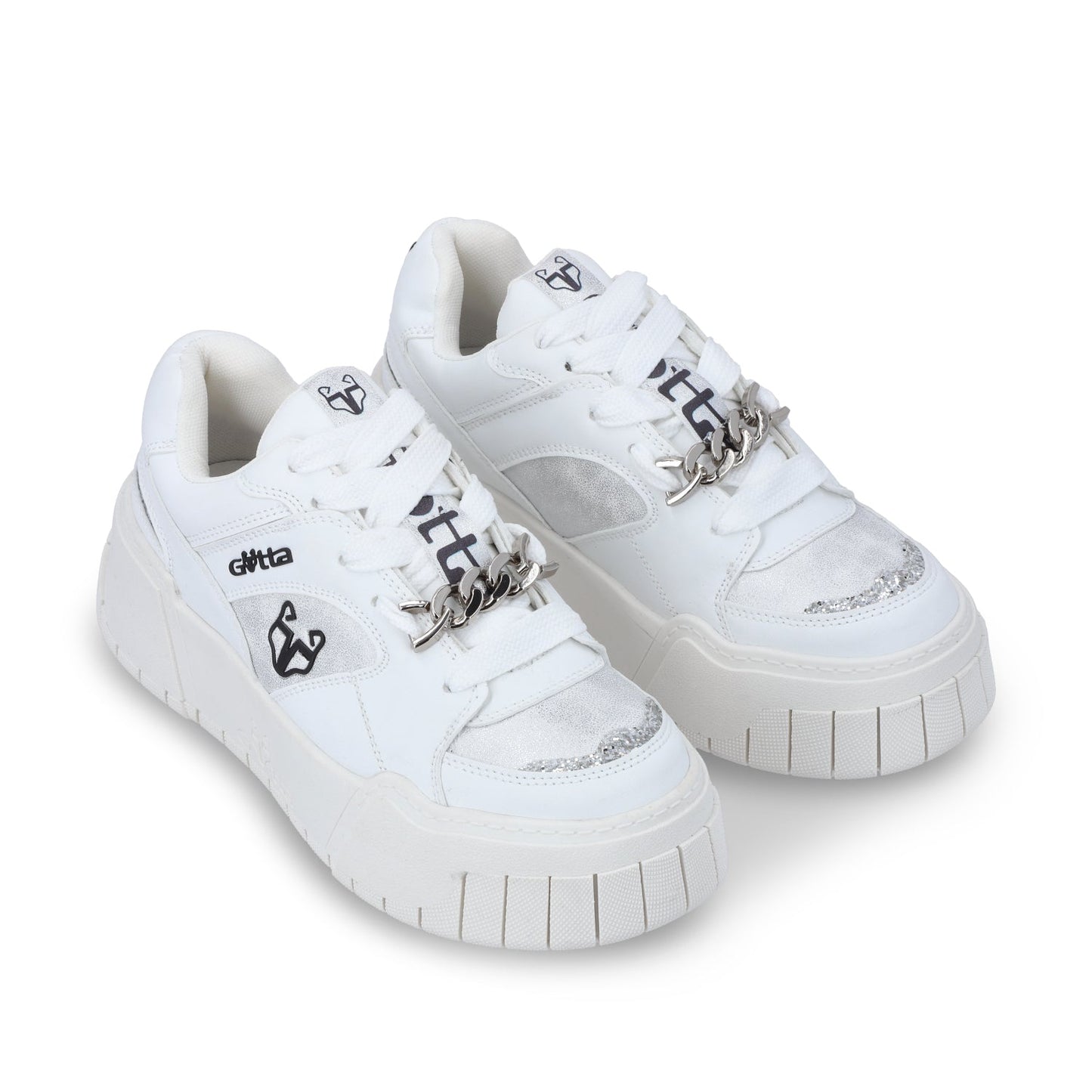 Tenis Plataforma Blanca Mujer 43111