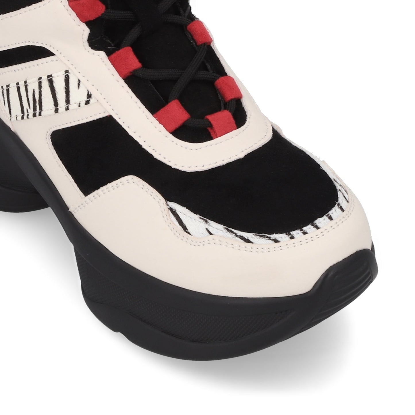 Tenis Plataforma Blanco Mujer 13162