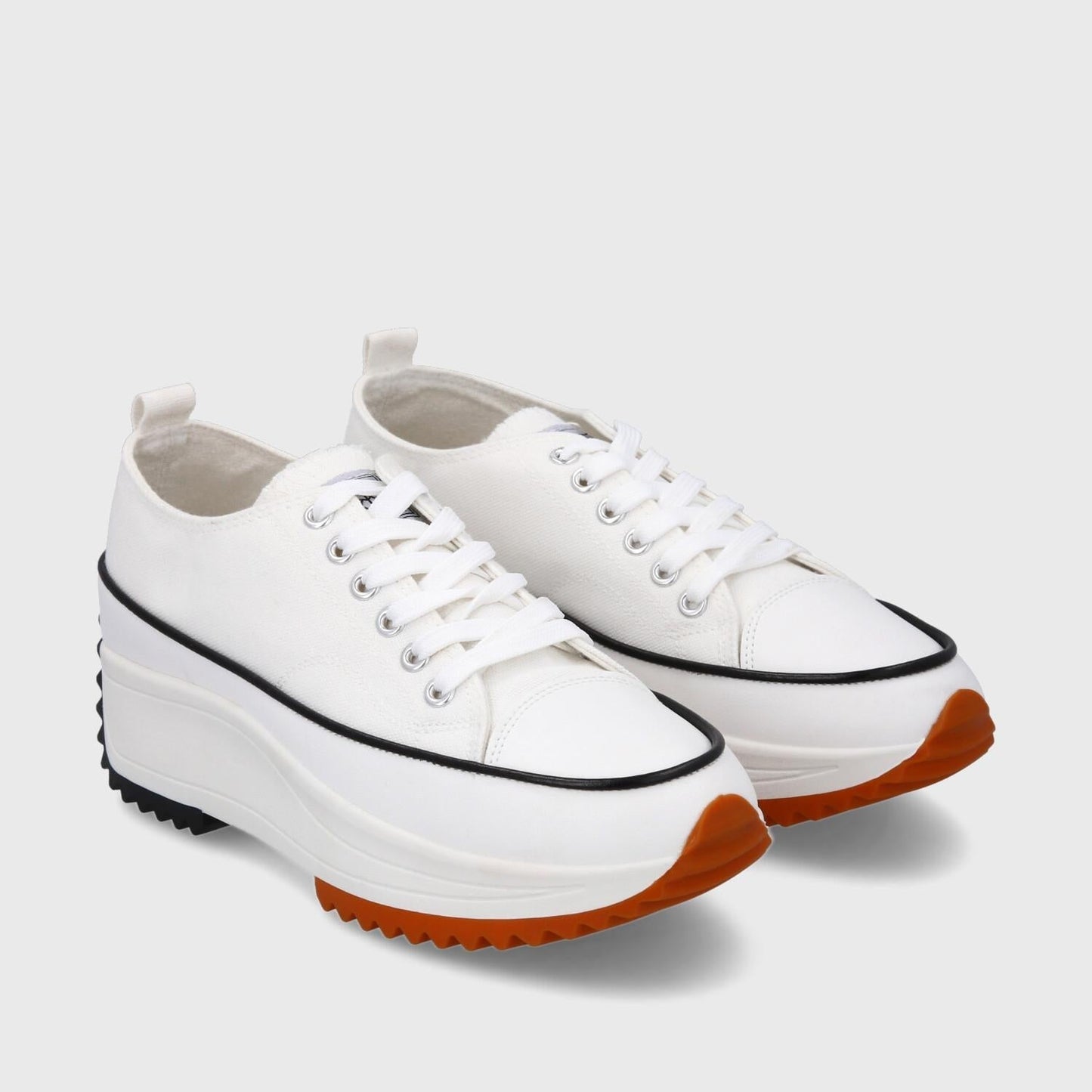 Tenis Plataforma Blanco Mujer 25970