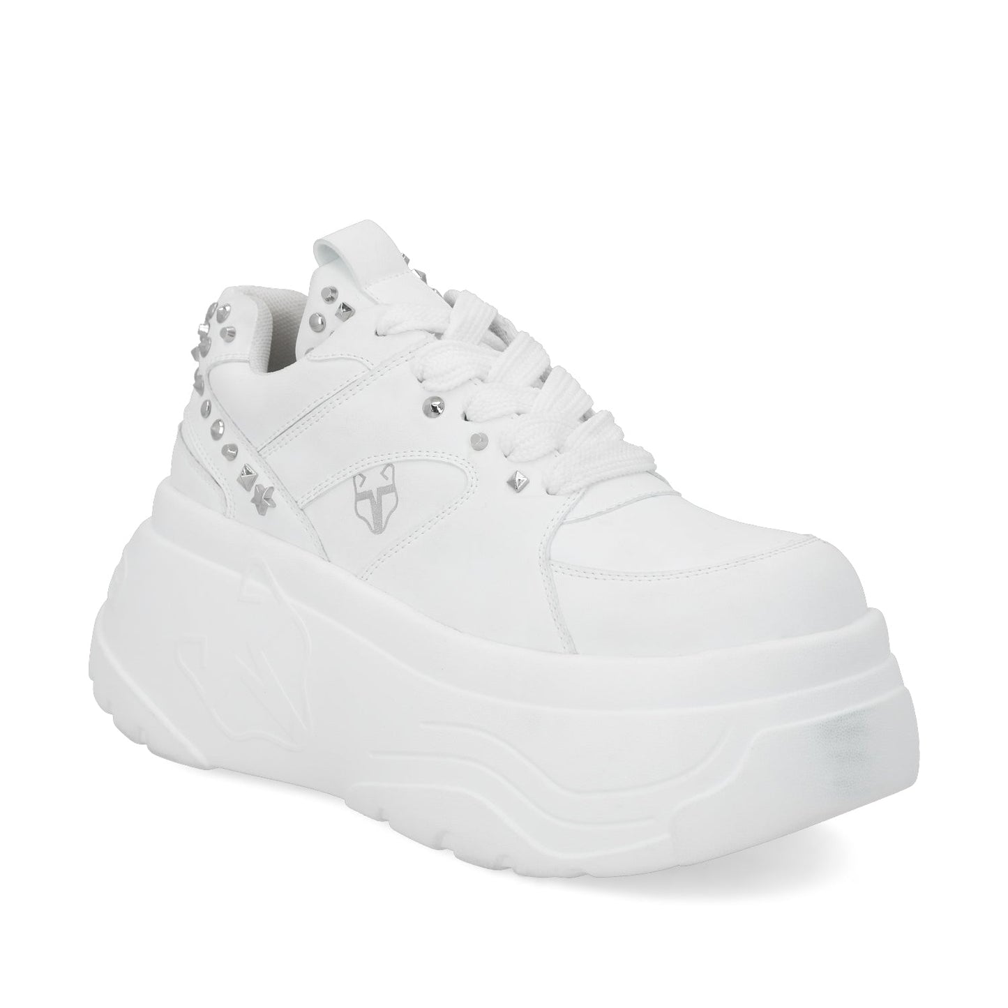 Tenis Plataforma Blanco Mujer 43062