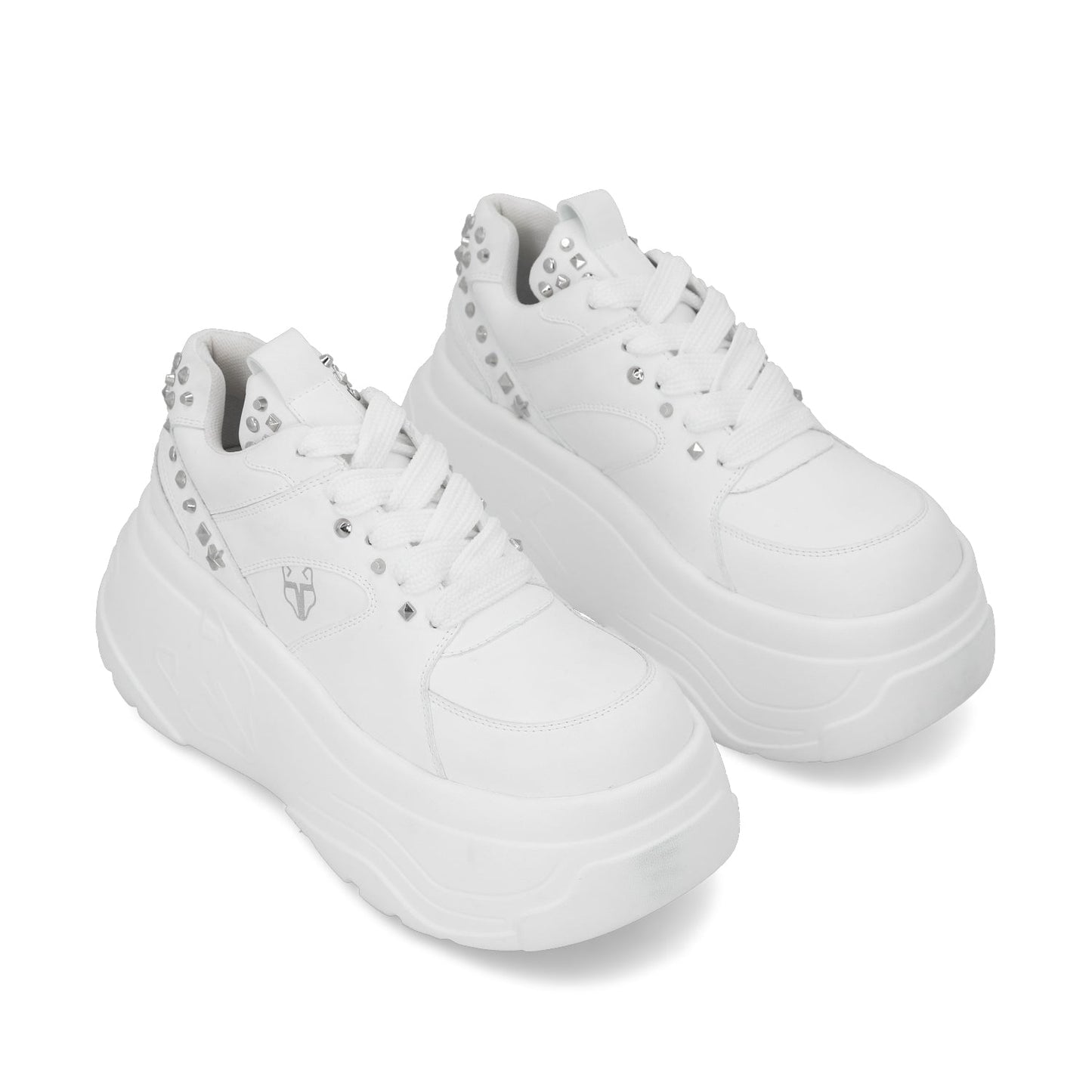 Tenis Plataforma Blanco Mujer 43062