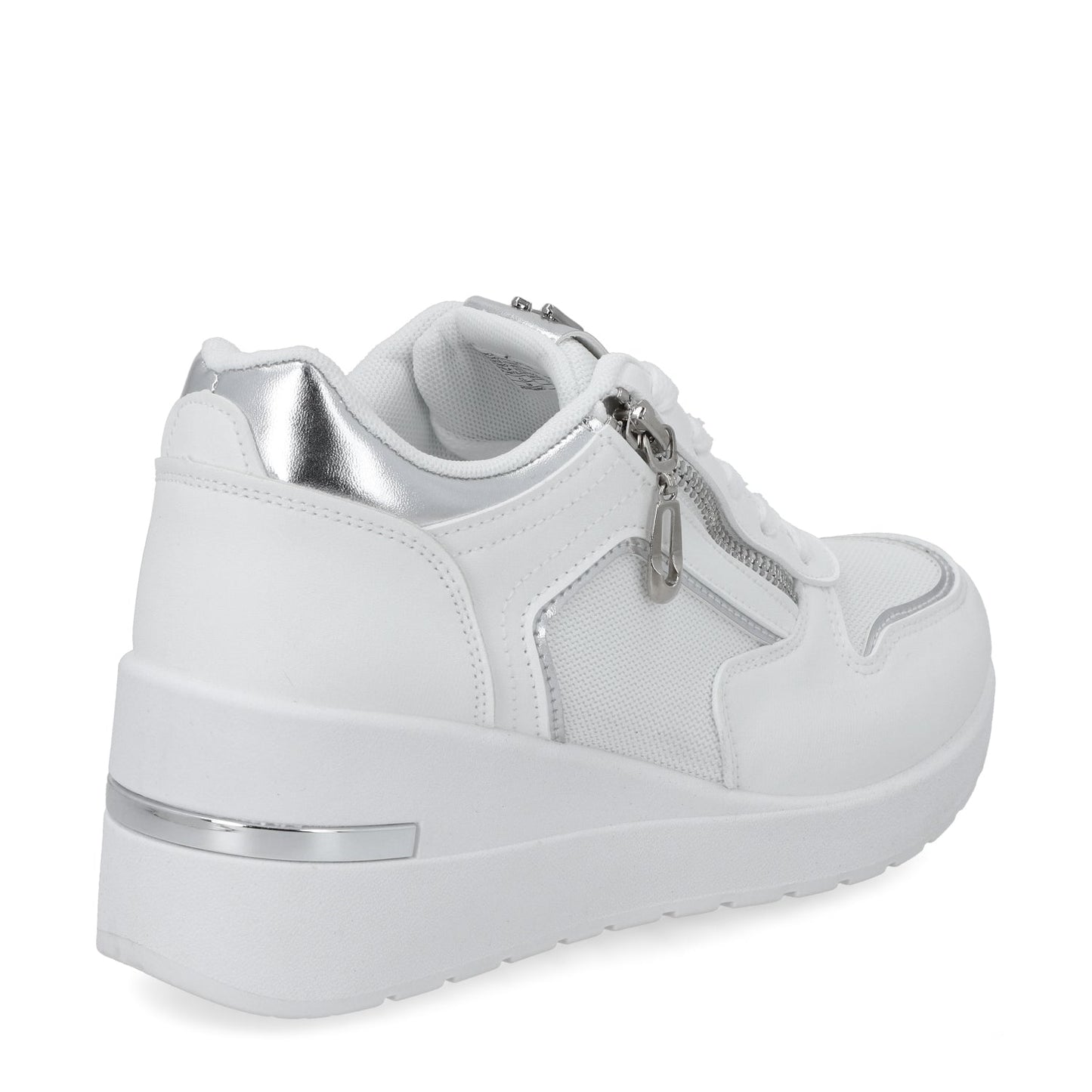 Tenis Plataforma Blancos Mujer 58040