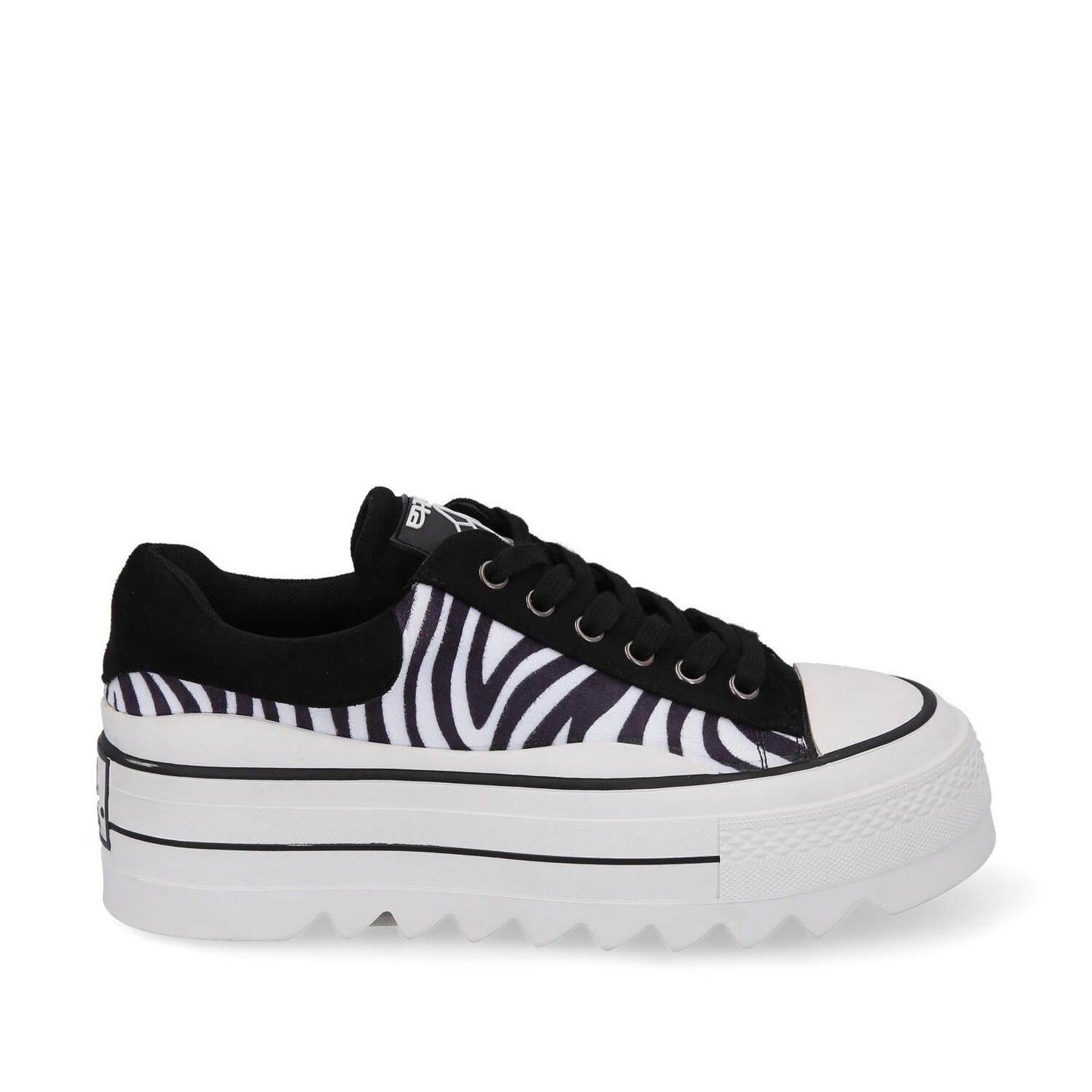 Tenis Plataforma Cebra Mujer 33743
