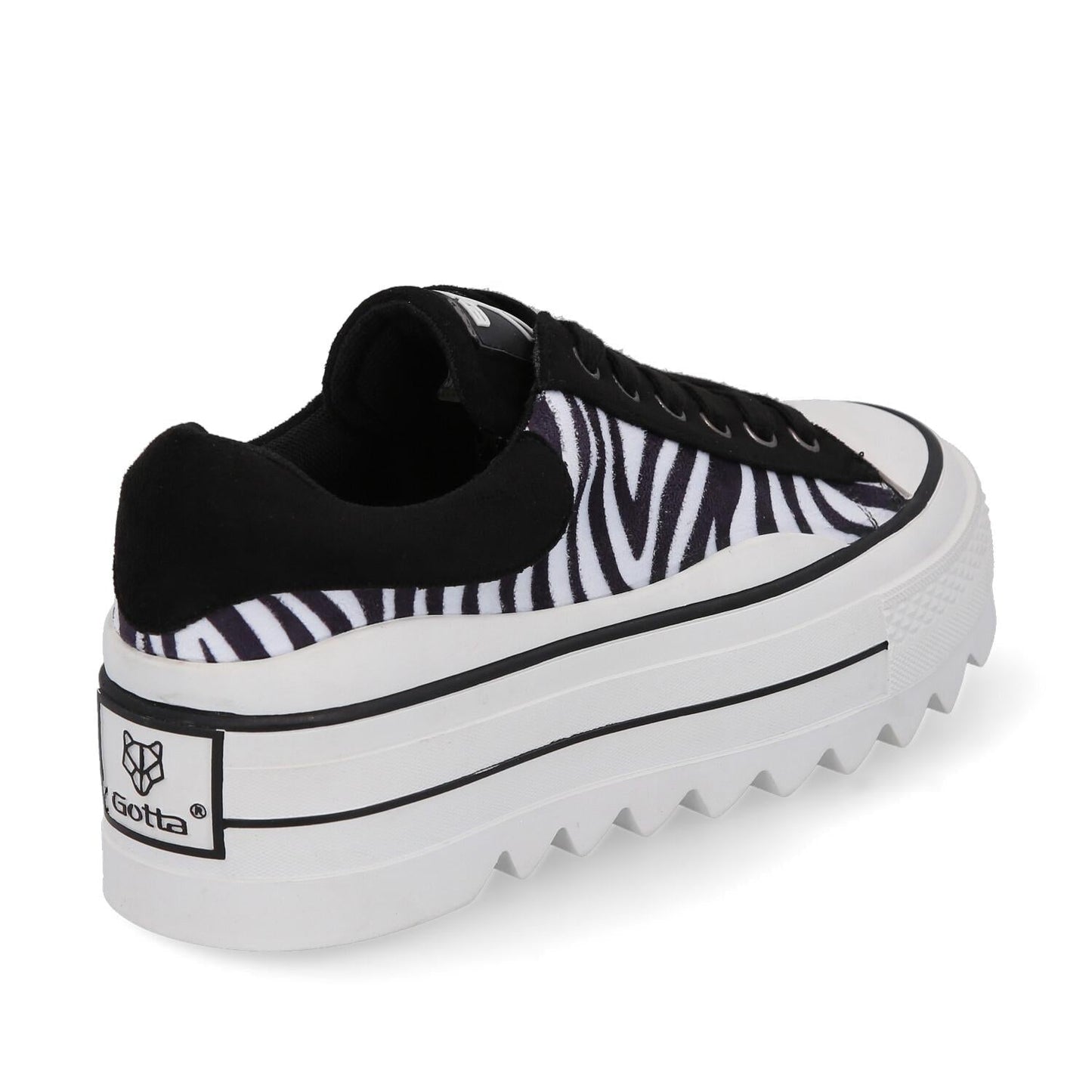 Tenis Plataforma Cebra Mujer 33743