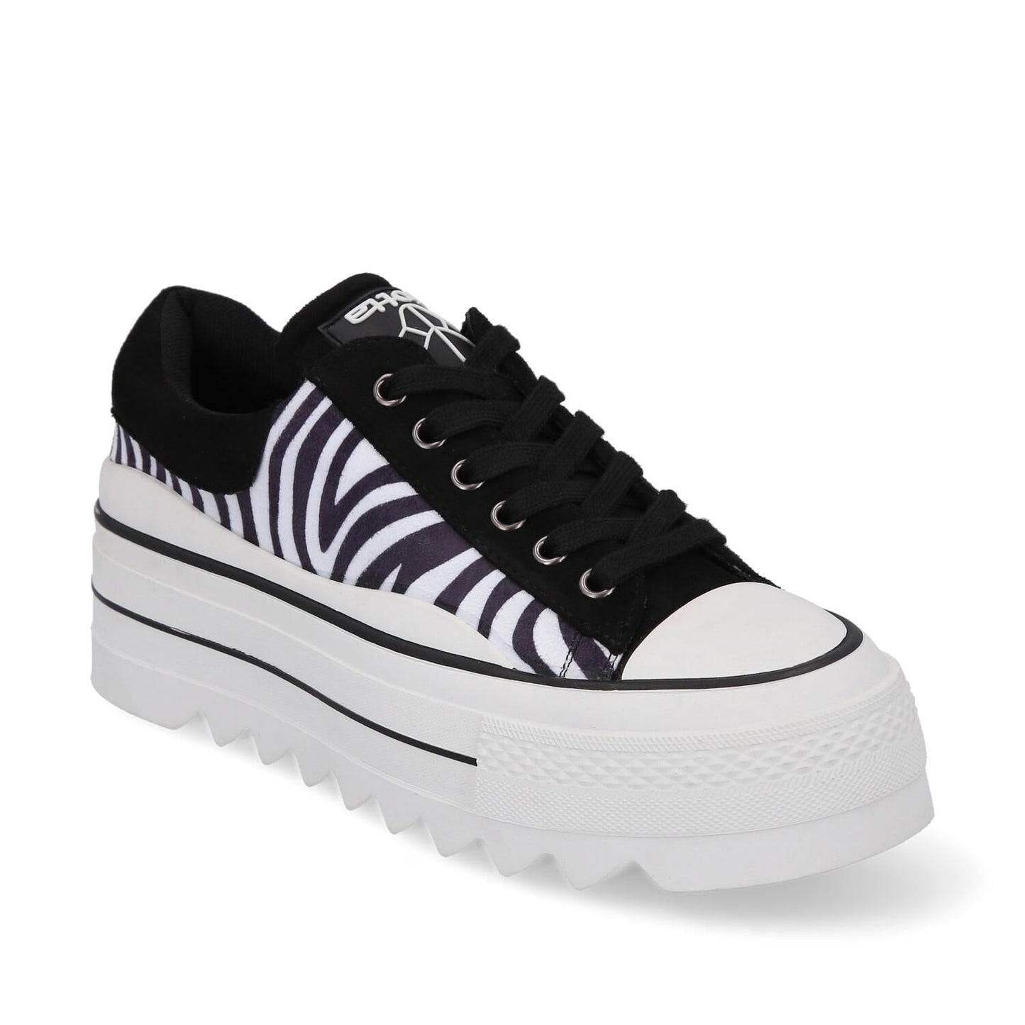 Tenis Plataforma Cebra Mujer 33743