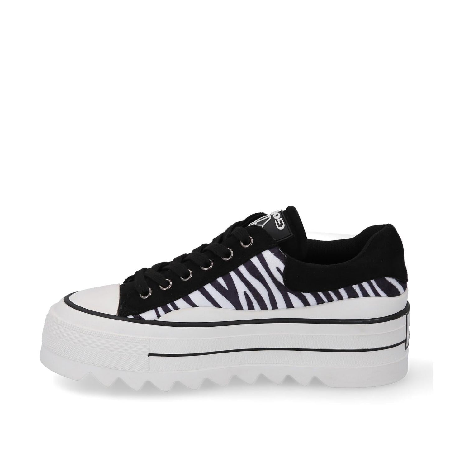 Tenis Plataforma Cebra Mujer 33743