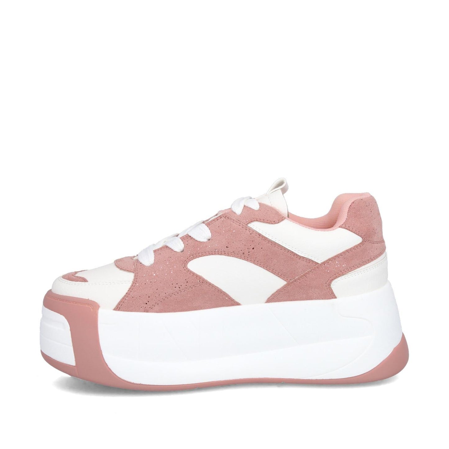 Tenis Plataforma Rosada Mujer C7325