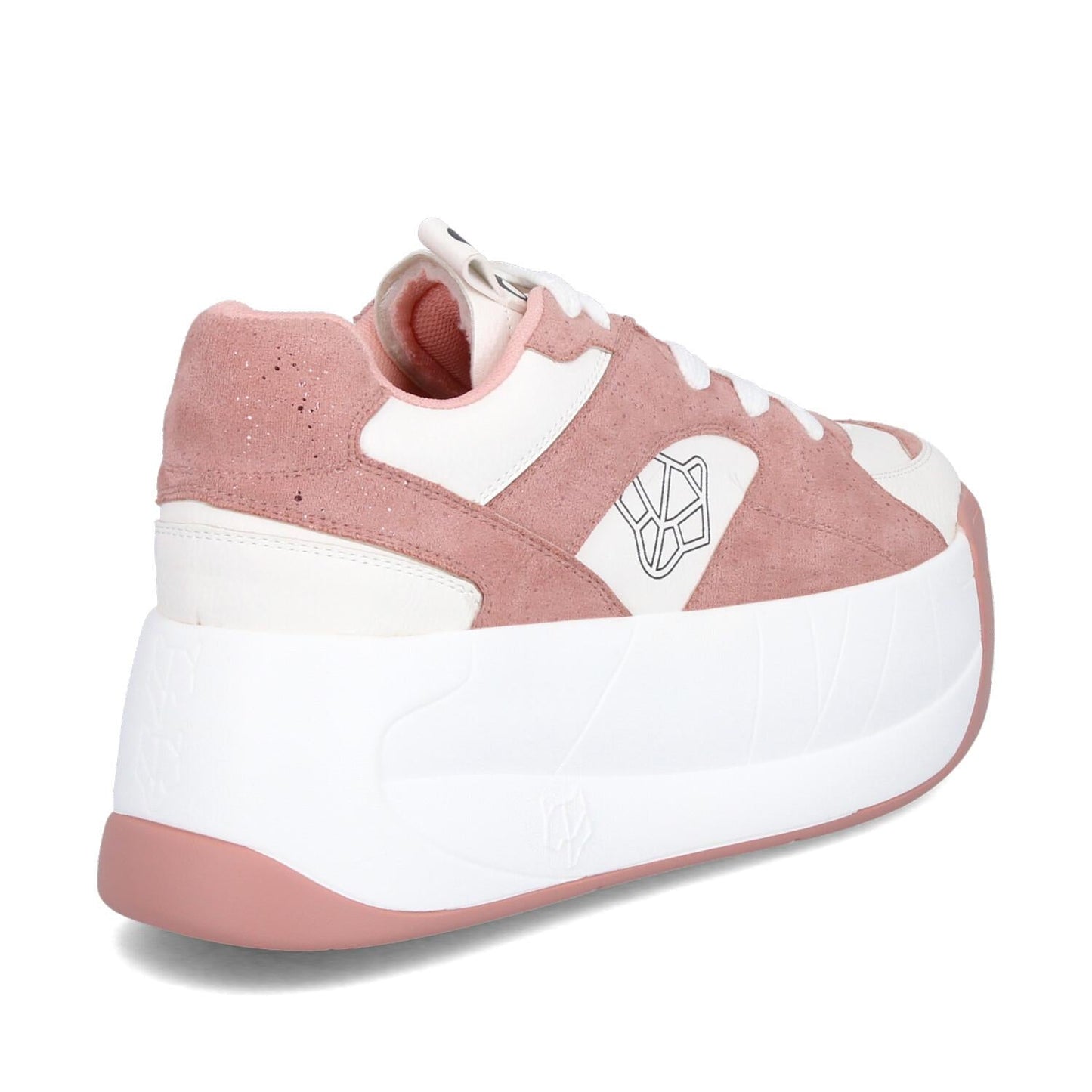 Tenis Plataforma Rosada Mujer C7325