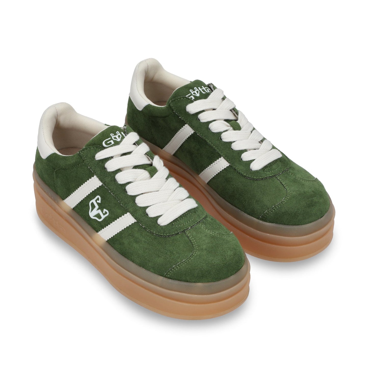 Tenis Roma Plataforma Verde Mujer 53750