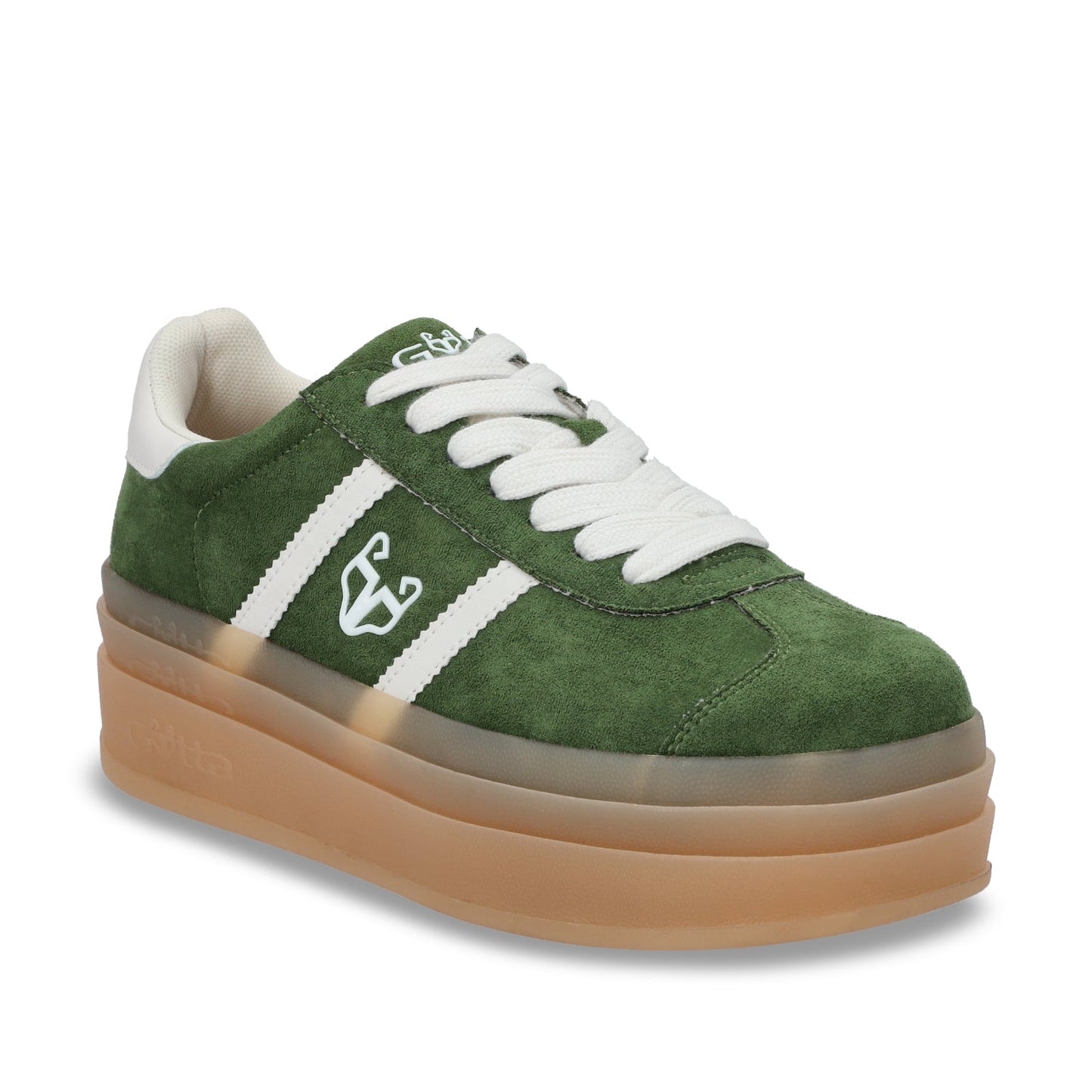 Tenis Roma Plataforma Verde Mujer 53750
