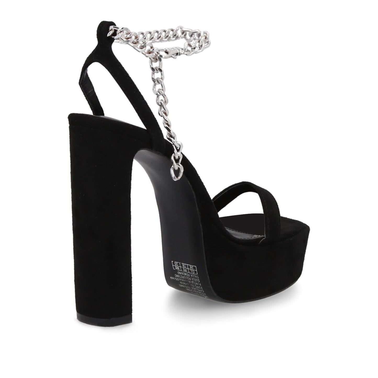 Zapatilla Negra Mujer 35101