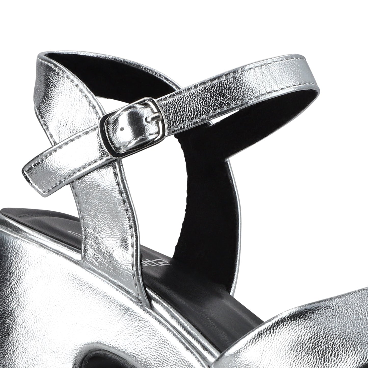 Zapatilla Plataforma Plateada Mujer 45701 - Gotta Mexico