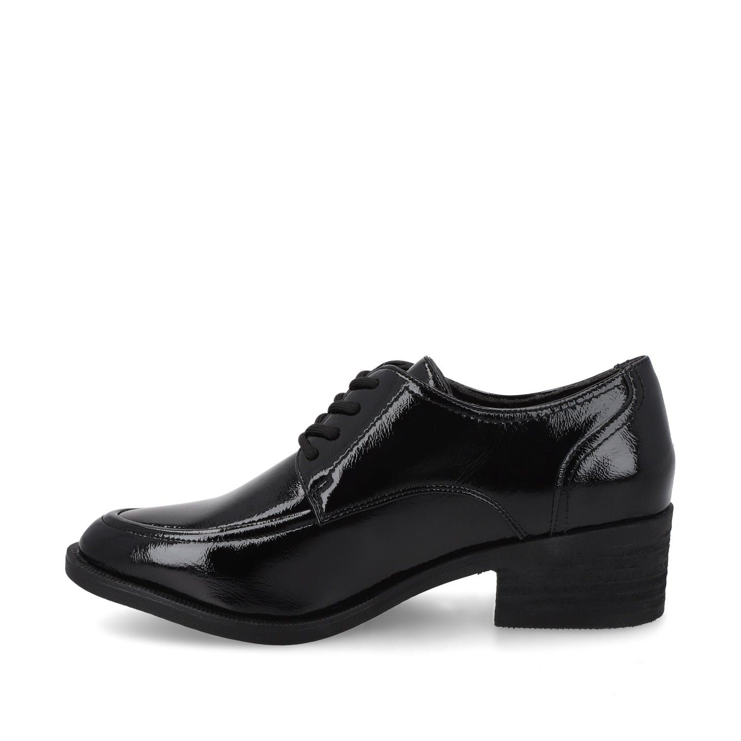 Zapato Charol Negro Mujer 43107