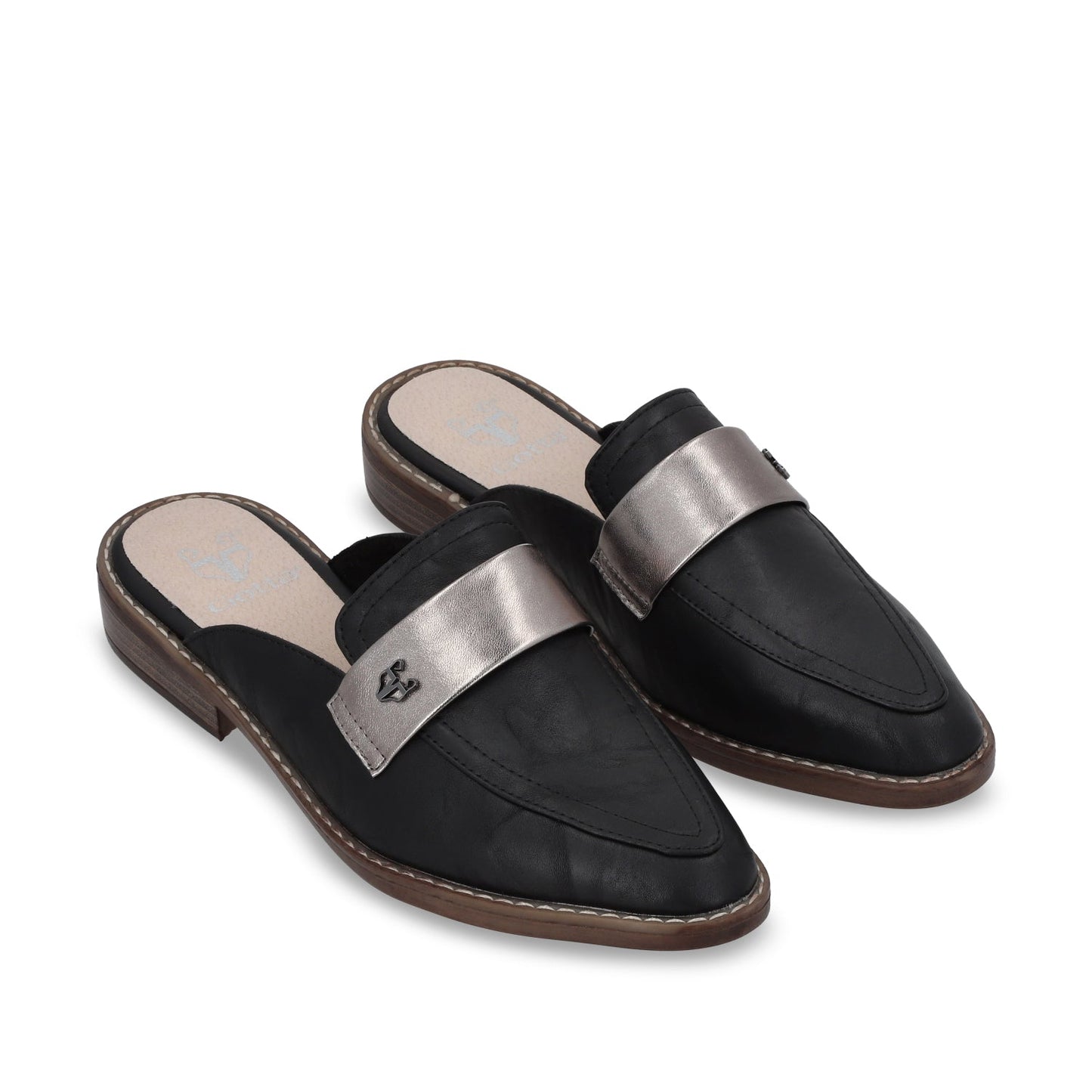 Zapato Plano Negro Mujer 17569