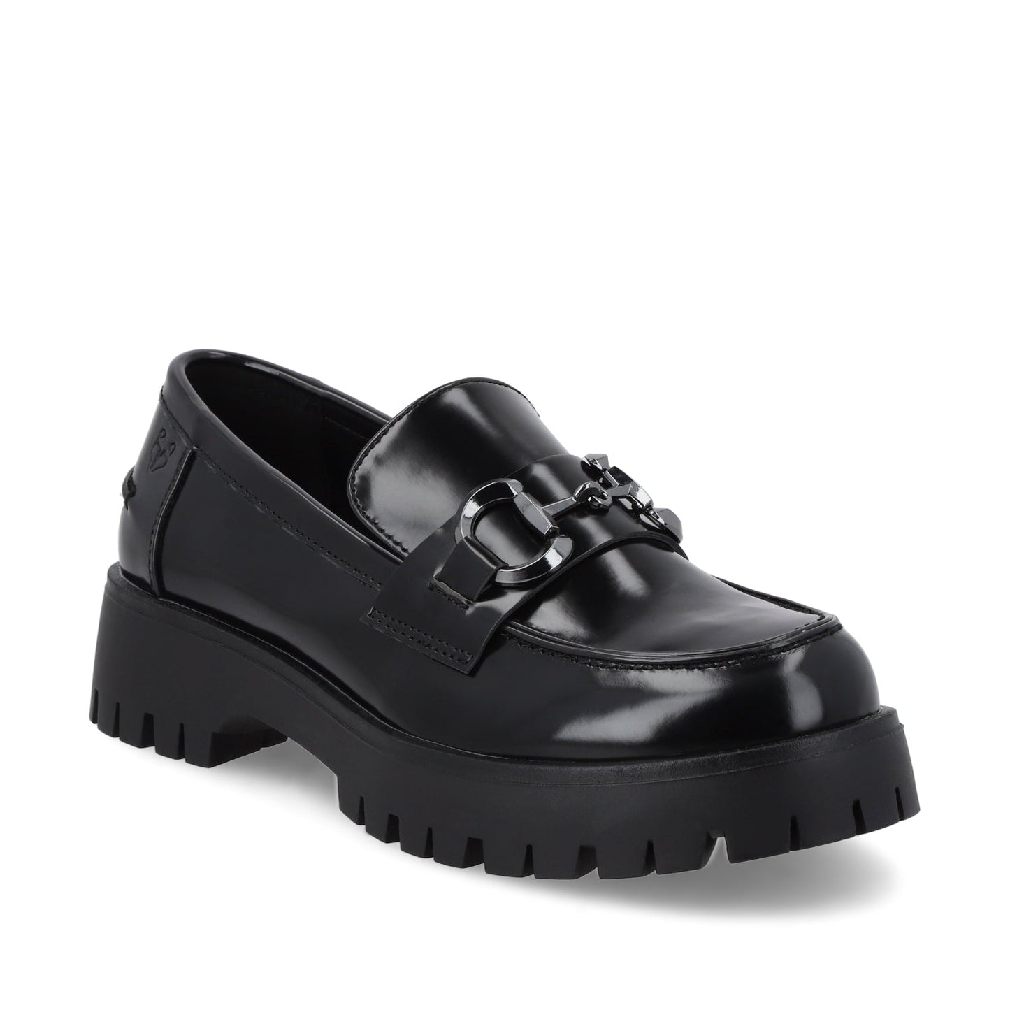 Zapato Plataforma Negro Mujer 46401