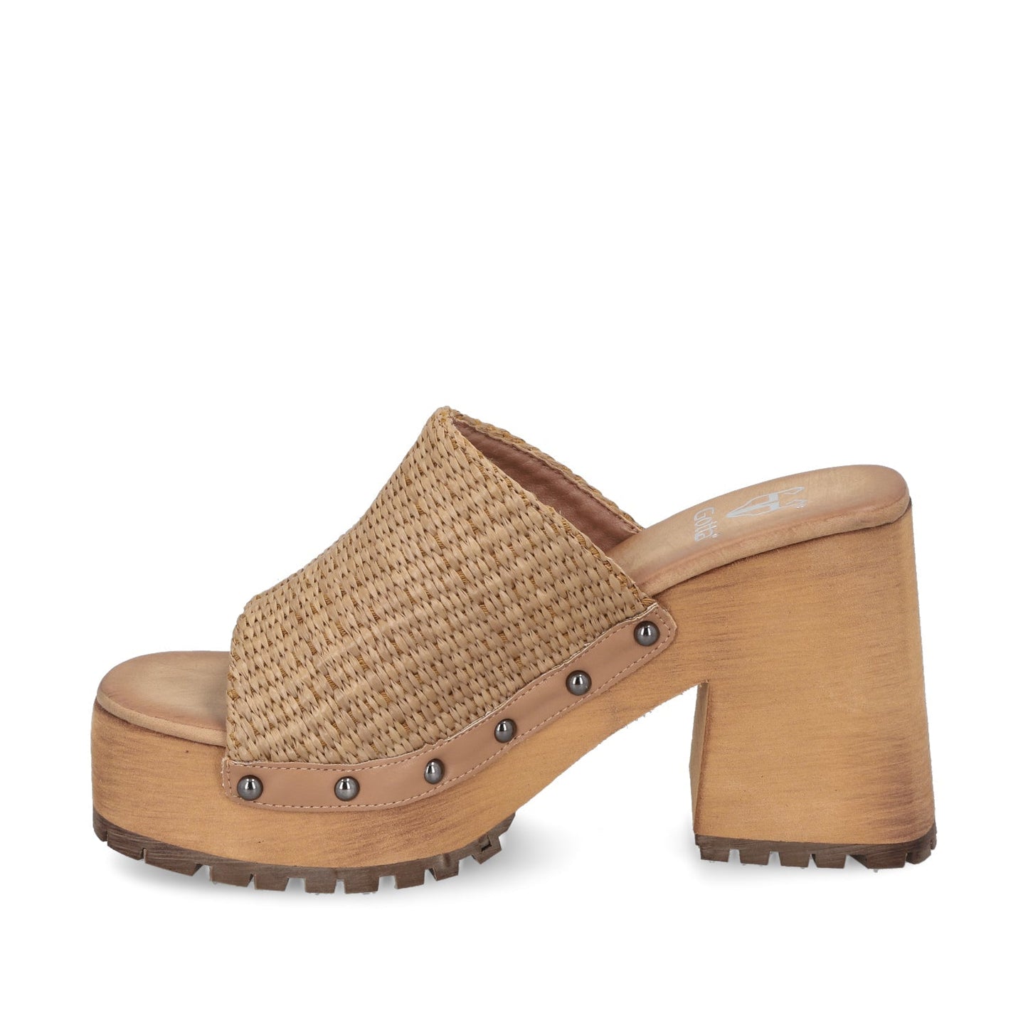 Sandalia Camel Mujer 45971