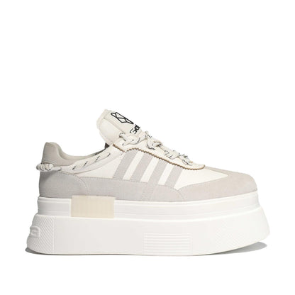 Tenis Plataforma Blanco Mujer 13412