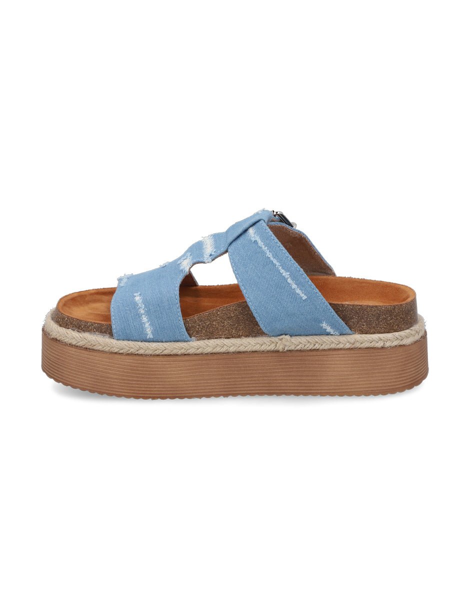 Sandalia Denim Mujer 45861