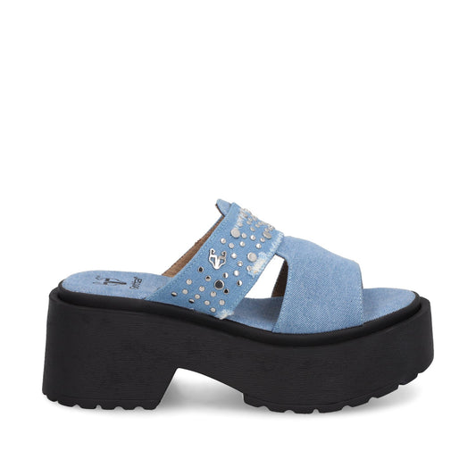 Sandalia Denim Mujer 45983