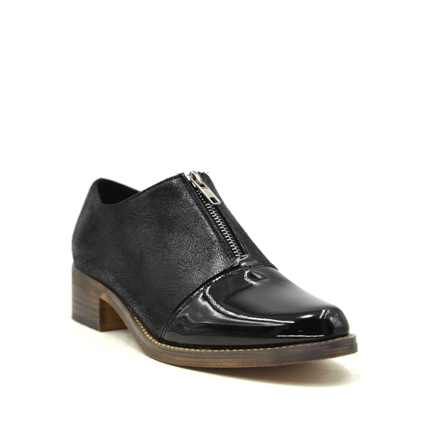 Zapato Charol Negro Mujer 87159