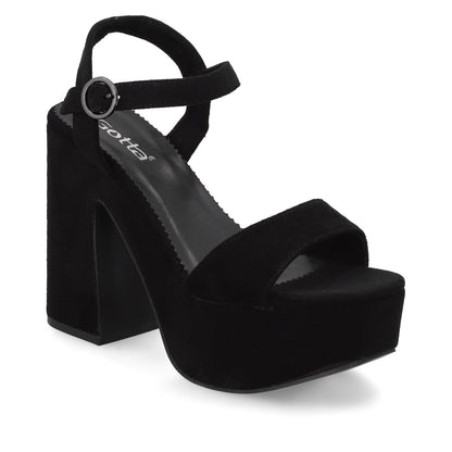 Zapatilla Negra Mujer 45910