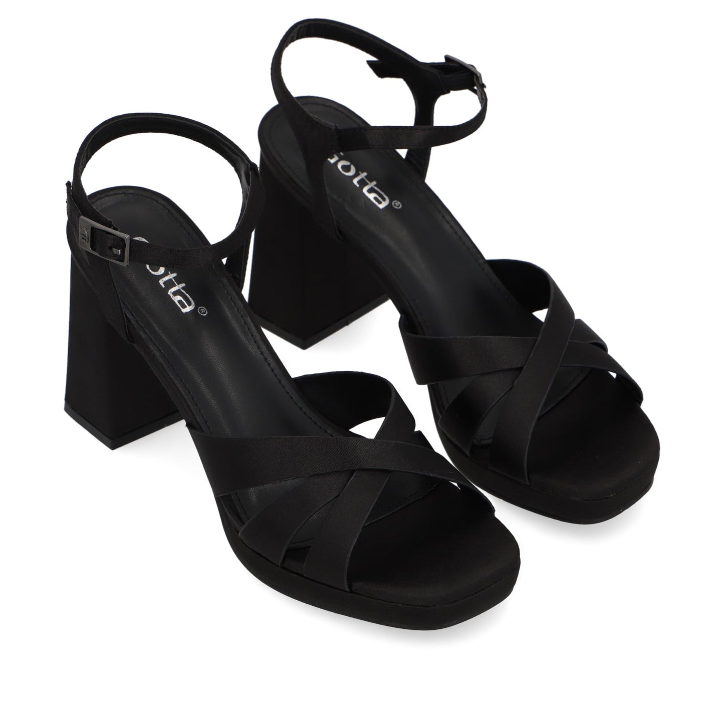 Zapatilla Negra Mujer 45902