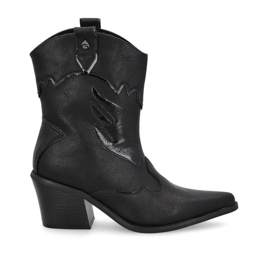 Bota Texana Negra Mujer 33760