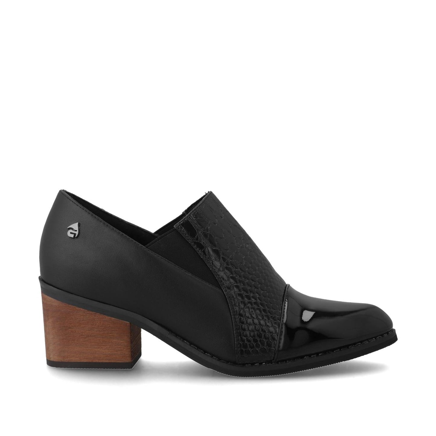 Zapato Tacón Negro Mujer 33731