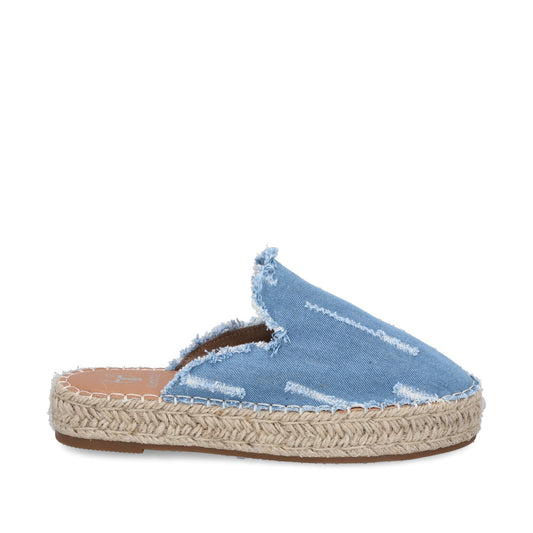 Puntilla Yute Denim Mujer 45721