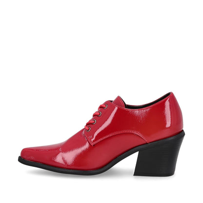 Zapato Tacón Rojo Mujer 33763