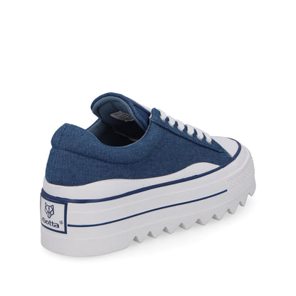 Tenis Plataforma Denim Mujer 33740