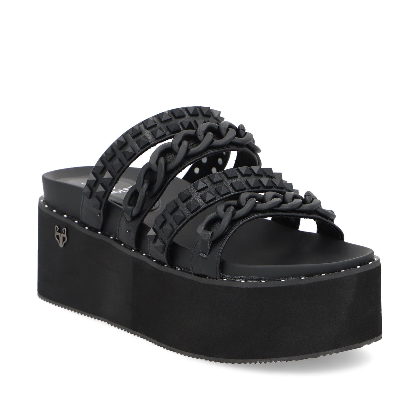 Sandalia Negra B Mujer 1566B