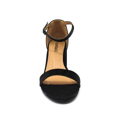 Sandalia Negra Mujer C6161