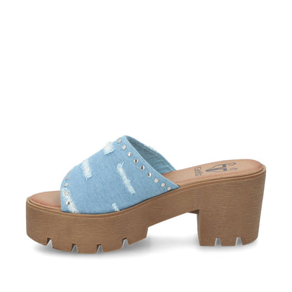 Sandalia Denim Mujer 43022