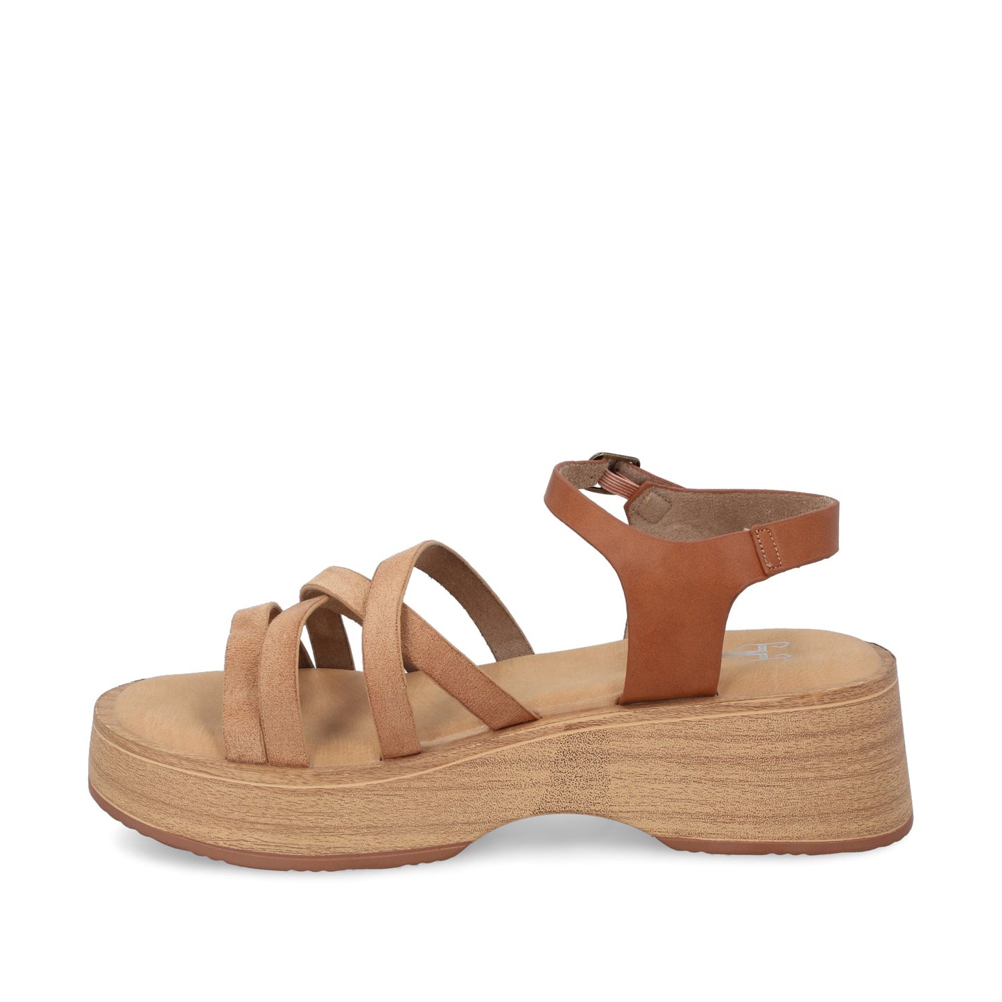 Sandalia Beige Mujer 45892