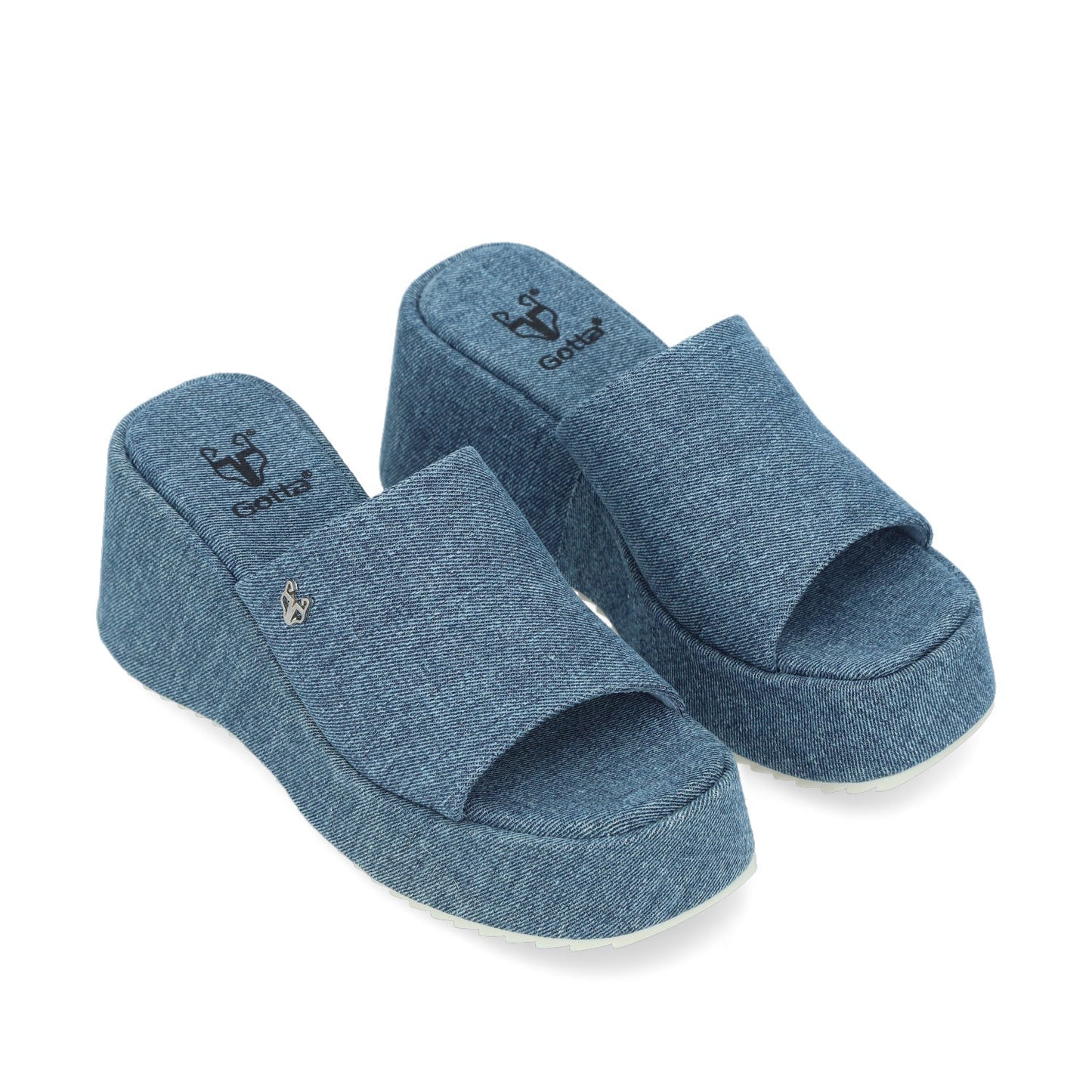 Sandalia Denim Mujer 35240