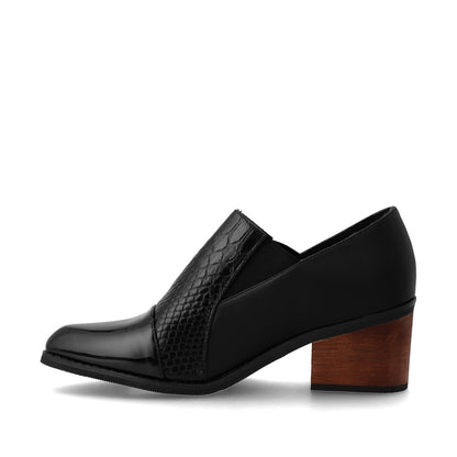 Zapato Tacón Negro Mujer 33731