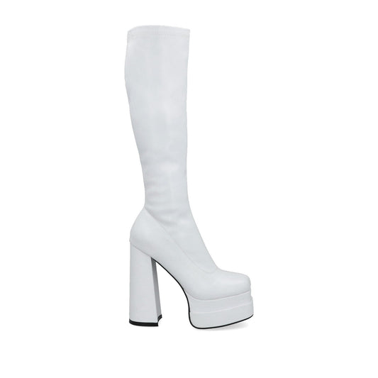 Bota Blanca Mujer 35912