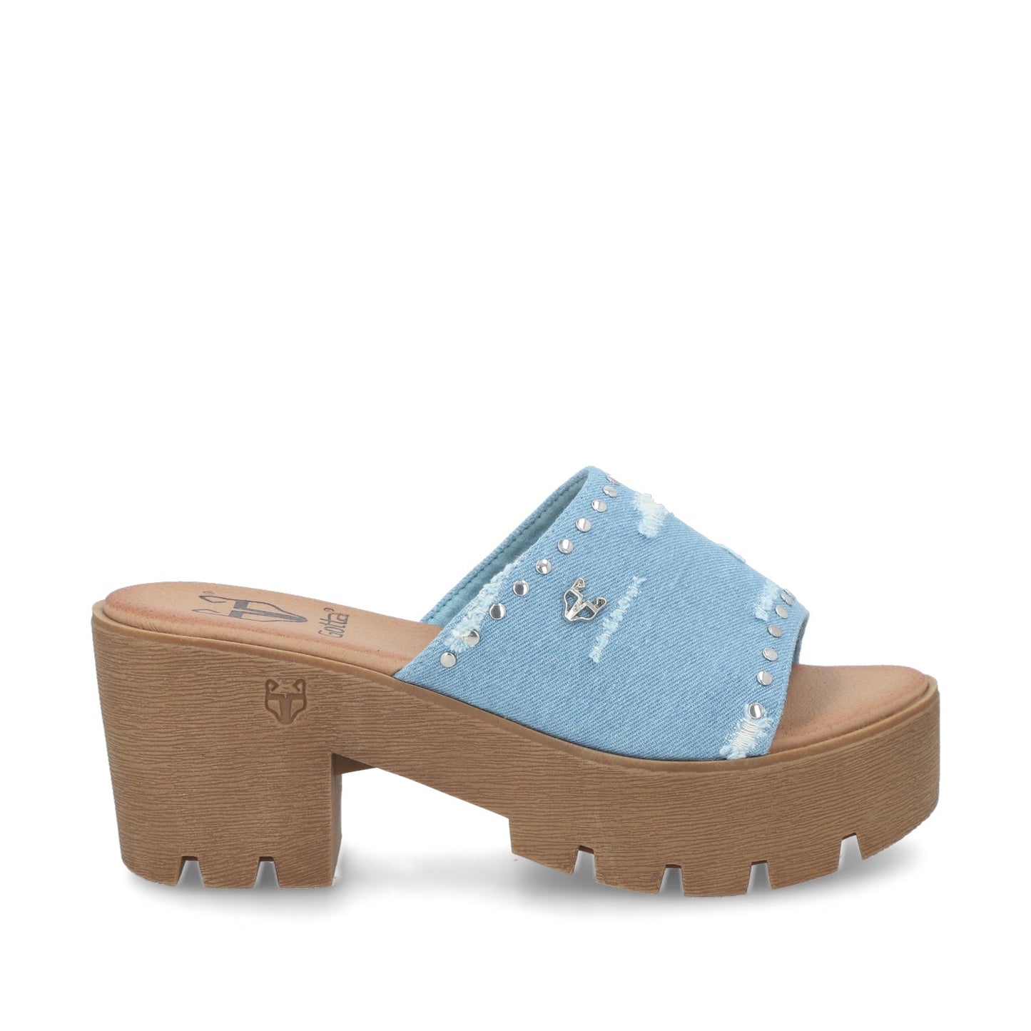 Sandalia Denim Mujer 43022