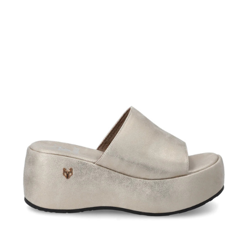 Sandalia Dorada Mujer 45824