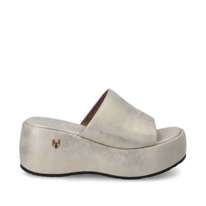 Sandalia Dorada Mujer 45824
