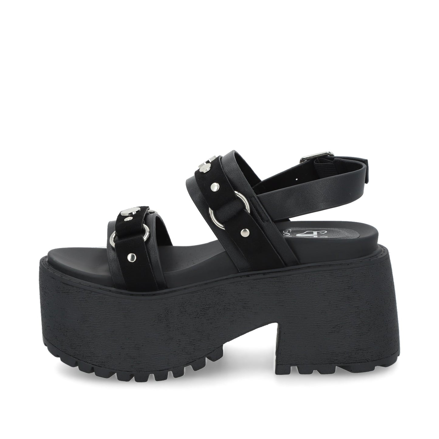 Sandalia Negra Mujer 1567B