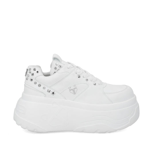 Tenis Plataforma Blanco Mujer 43062