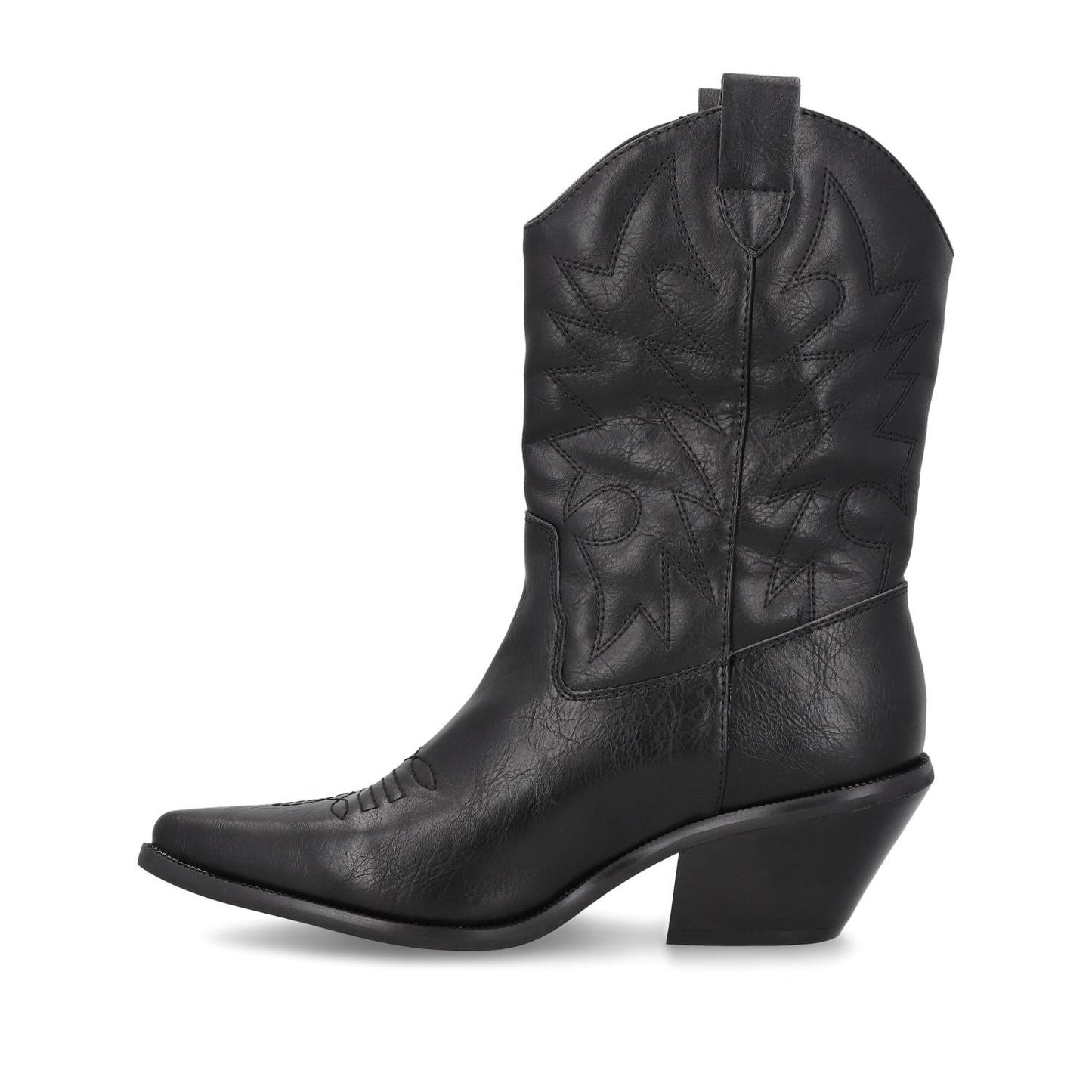 Bota Texana Negra Mujer 33751