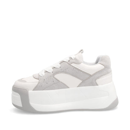 Tenis Plataforma Gris Mujer C7325